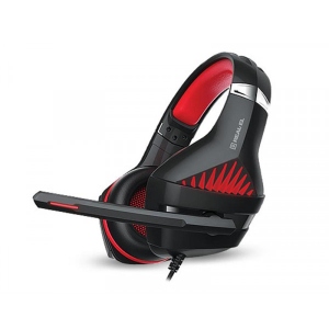 Гарнітура дротова ігрова REAL-EL GDX-7600 Black/Red