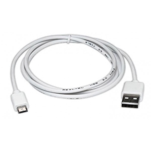 Кабель REAL-EL Pro USB 2.0 AM-micro USB type B 0.6m White (EL123500022)