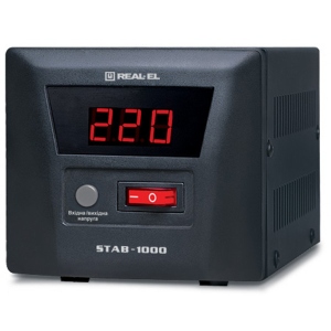 Уцінка - Стабилизатор напряжения REAL-EL STAB-1000