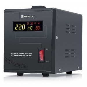 Уцінка - Стабілізатор напруги REAL-EL STAB ENERGY-1000 #