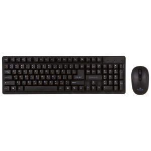 Клавіатура + миша бездротова REAL-EL Standard 550 Kit Wireless USB Black (EL123100024)