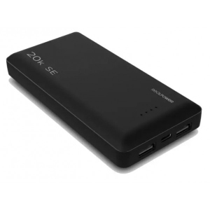 Батарея мобільна RealPower 20000mAh Black (PB-20k)