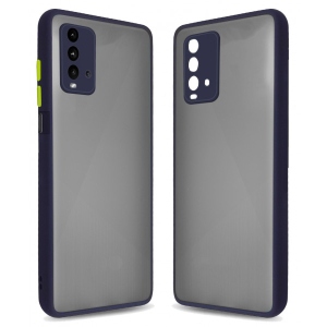 Чохол для смартфону MakeFuture Frame Matte PC+TPU Xiaomi Redmi 9T Blue (MCMF-XR9TBL)