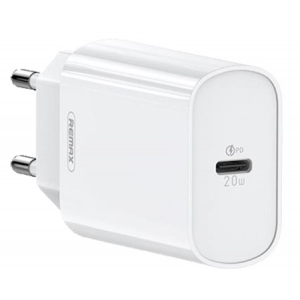 Мережевий зарядний пристрій Remax Jane Series 20W RP-U70 W 1USB 3А White (RP-U70 W)