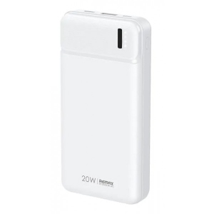 Батарея мобільна Remax RPP-288 Pure 20000mAh White (6954851241621) порівняти ціни