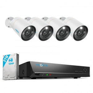 Комплект для відеоспостереження Reolink RLK8-1200B4-A 2.8 mm