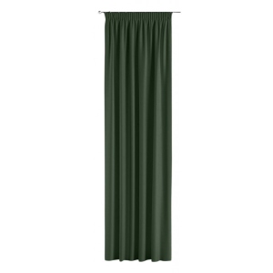 Портьєра Decorator Штора на тасьмі VELOUR 200х275 темн.-зелений