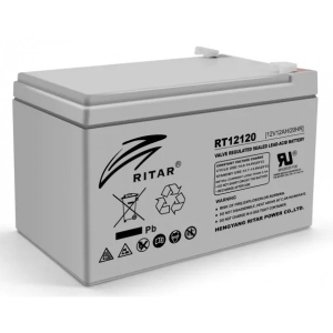 Акумулятор для ДБЖ Ritar 12V 12AH AGM (RT12120/03224)