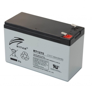 Акумулятор для ДБЖ Ritar 12V 7.5Ah (RT1275) AGM
