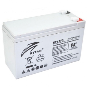 Акумулятор для ДБЖ Ritar 12V 7Ah (RT1270) AGM