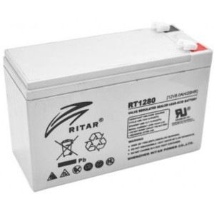 Акумулятор для ДБЖ Ritar 12V 8AH (RT1280) AGM