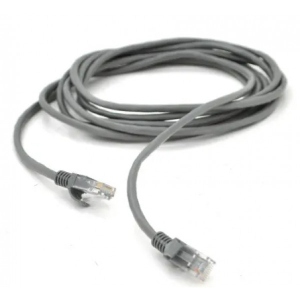 Кабель патч-корд Ritar Cat.5e UTP RJ45 10m Gray (PCR-CU/10G/04293)