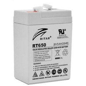Акумулятор для ДБЖ Ritar AGM RT650 6V-5Ah