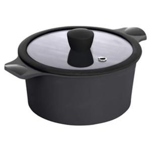 Каструля Ringel Zitrone Black 20x10.5 см 3.0 л (RG-2108-20 BL)