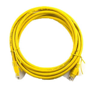 Кабель патч-корд Ritar RJ45 Cat.5e 1.5 m Yellow (PCR-CU/1.5Yw/04284)