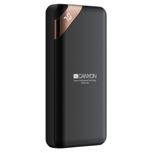 Батарея мобільна Canyon 20000mAh Black (CNE-CPBP20B)