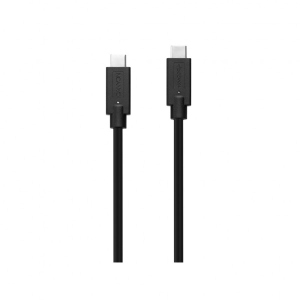 Кабель синхронізації даних Canyon TypeC to Type C 1.2 м Black (CNS-USBC9B)