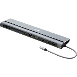 Хаб USB Canyon 14-в-1 DS-9 Grey (CNS-HDS09B)