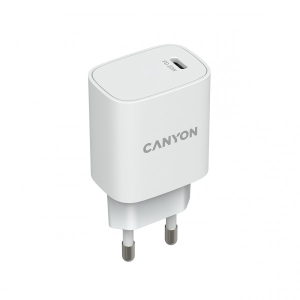 Мережевий зарядний пристрій Canyon CNE-CHA20W02