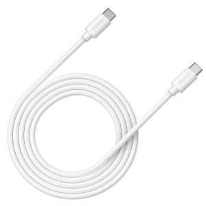 Кабель синхронізації даних Canyon Type C 2m White (CNS-USBC12W)