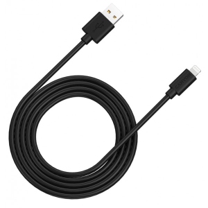 купити Кабель синхронізації даних Canyon  Lightning USB Cable for Apple 2 м (CNS-MFIC12B)