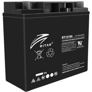 Акумулятор для ДБЖ Ritar AGM 12V-18Ah Black (RT12180B)