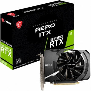 Відеокарта MSI RTX 3060 AERO ITX 12G OC