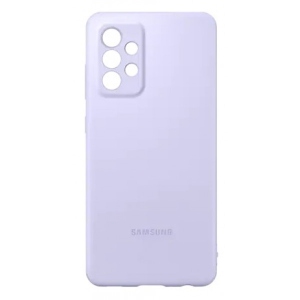 Чехол для смартфона Samsung Silicone Cover Samsung Galaxy A52 Violet (EF-PA525TVEGRU)