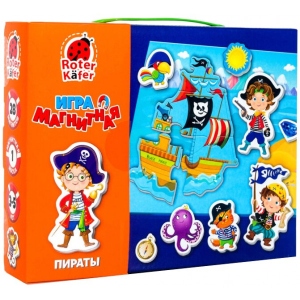 Настільна гра магнітна (3-4 роки) Vladi Toys Пірати, рус. (RK2060-02)