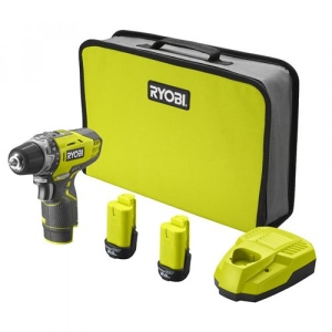 Дриль-шуруповерт Ryobi ONE+ R12DD-220S +сумка