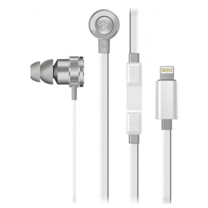 Навушники вкладиші дротові Razer Hammerhead for IOS Mercury (RZ04-02090200-R3M1)