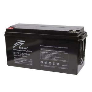 Акумулятор для ДБЖ Ritar 12V 150 Ah (R-LFP12.8V150Ah)