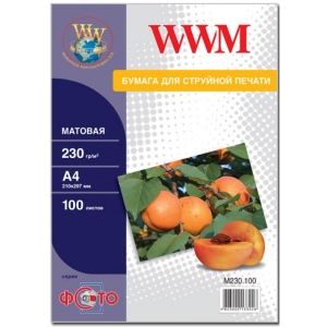 Папір А4 WWM A4 (M230.100) фірмовий сайт