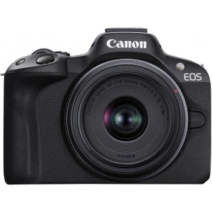 Фотокамера бездзеркальна Canon EOS R50 + RF-S 18-45 IS STM Black (5811C036)
