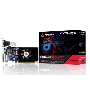 Відеокарта Arktek Radeon R5 230 2GB GDDR3 64bit (AKR230D3S2GL1) фірмовий сайт