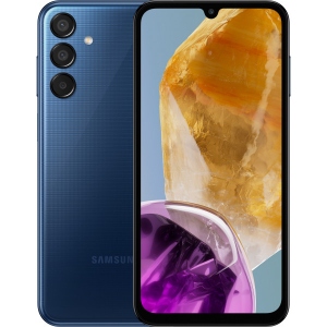 Смартфон Samsung Galaxy M15 4/128Gb 5G Dark Blue (SM-M156BDBUEUC)