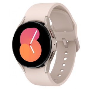 порівняти ціни на Уцінка - Смарт-годинник Samsung Galaxy Watch 5 40mm Pink Gold (SM-R900NZDASEK) #