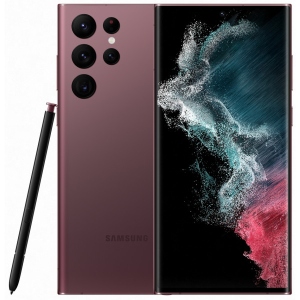 Смартфон Samsung Galaxy S22 Ultra 12/256Gb Burgundy (SM-S908BDRGSEK)