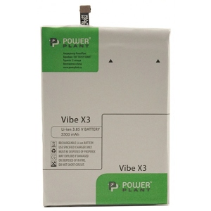 Акумулятор для мобільного телефону PowerPlant Lenovo Vibe X3 (BL258) 3300mAh (SM130092)