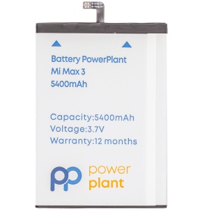 Акумулятор для смартфона PowerPlant Xiaomi Mi Max 3 (SM220304)