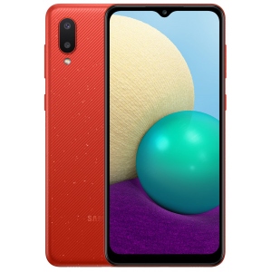 Смартфон Samsung Galaxy A02 2/32Gb Red (SM-A022GZRBSEK)