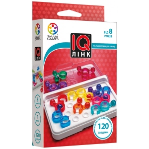 Настільна гра розвиваюча (8+) Smart Games IQ Лінк (SG 477 UKR)
