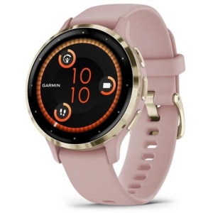 Смарт-годинник Garmin Venu 3S Dust Rose+Soft Gold (010-02785-03)