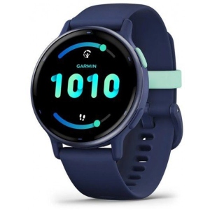 Смарт-годинник Garmin vivoactive 5 Cpt. Blue/Blue Metallic (010-02862-12)