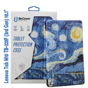 Чохол для планшета BeCover Smart for Lenovo Tab M10 TB-328F (3rd Gen) 10.1" Night (708295)