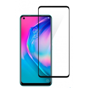 Захисне скло для смартфону 2E Tecno Camon 16 SE (CE7j) 2.5D FCFG Black Border (2E-TC-16SE-SMFCFG-BB)