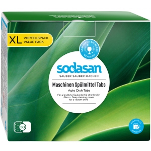 Таблетка для посудомийної машини Sodasan 50 шт. (4019886024563)