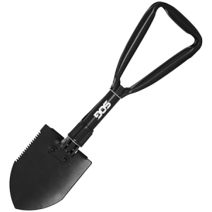 Лопата туристична SOG Entrenching Tool Hardcased Black (SOG F08-N) купити