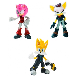 порівняти ціни на Колекційна фігурка Sonic Prime РЕБЕЛ РУЖ, ТЕЙЛЗ, ЗРОСТАЙ РОУЗ (SON2020C)