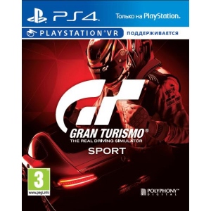 Ігровий диск PS4 Gran Turismo Sport (підтримка VR) [PS4, Russian version] Blu-ray диск